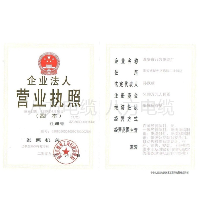 营业执照
